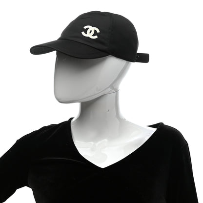 Chanel Cotton CC Cap Hat Black 2 of 8