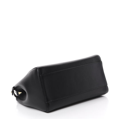 Fendi Nappa Mini Peekaboo Iconic Satchel Black 4 of 12