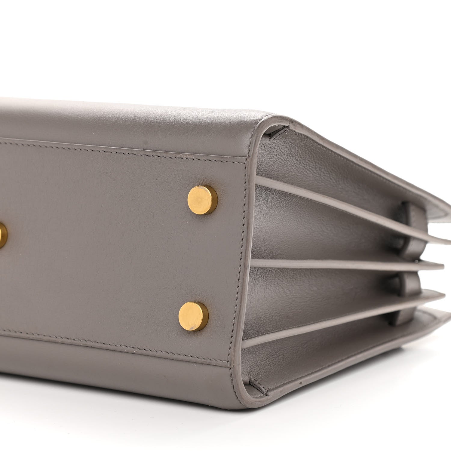 Saint Laurent Grained Calfskin Baby Sac De Jour Fog 11 of 15