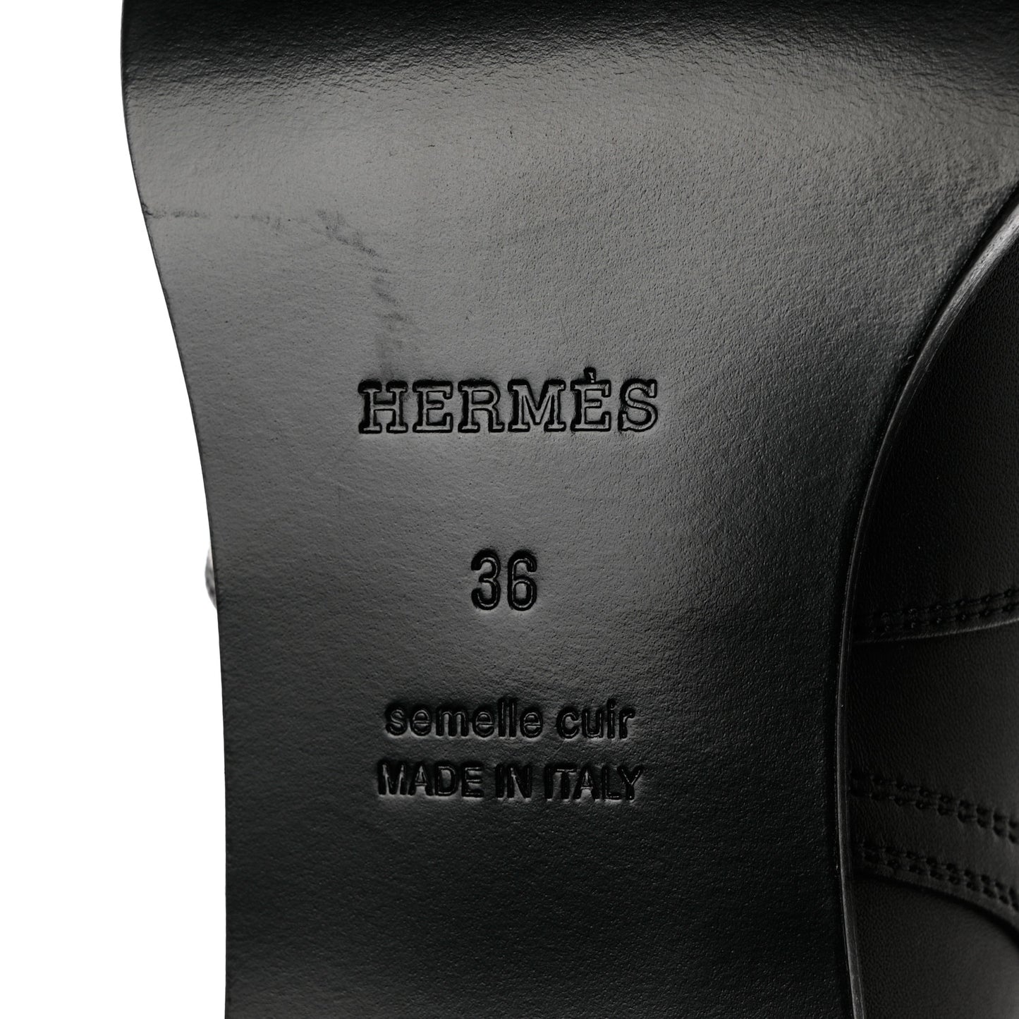 Calfskin Frenchie 50 Ankle Boots 36 Black