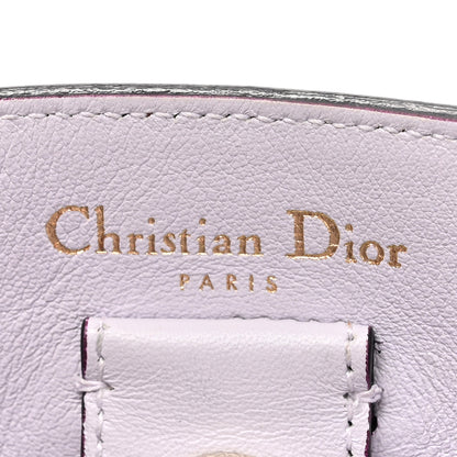 Christian Dior Bullcalf Medium Diorissimo Tote Brown Purple 8 of 17