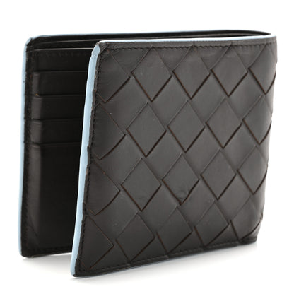 Bottega Veneta Nappa Intrecciato Bi-Fold Wallet Ebano 3 of 8