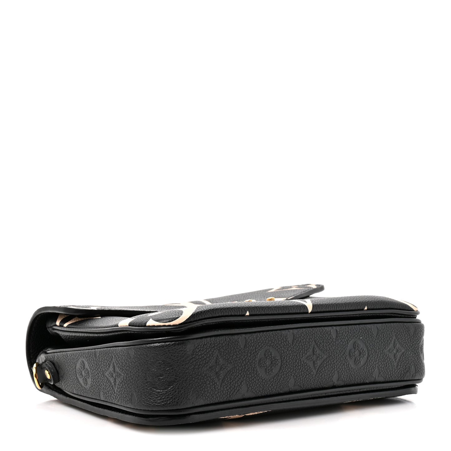 Empreinte Monogram Giant Crafty Pochette Metis Black Creme
