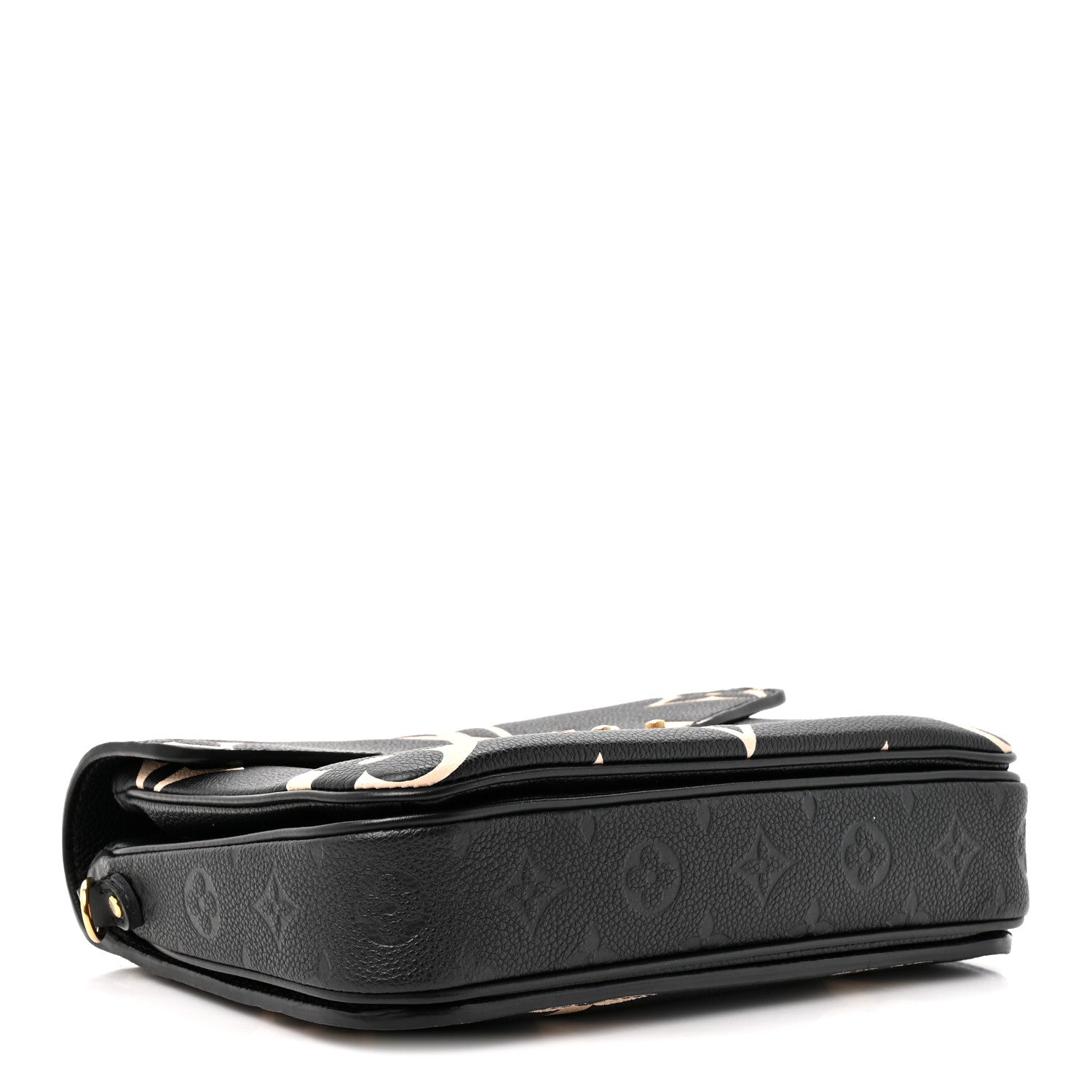 Louis Vuitton Empreinte Monogram Giant Crafty Pochette Metis Black Creme 4 of 10