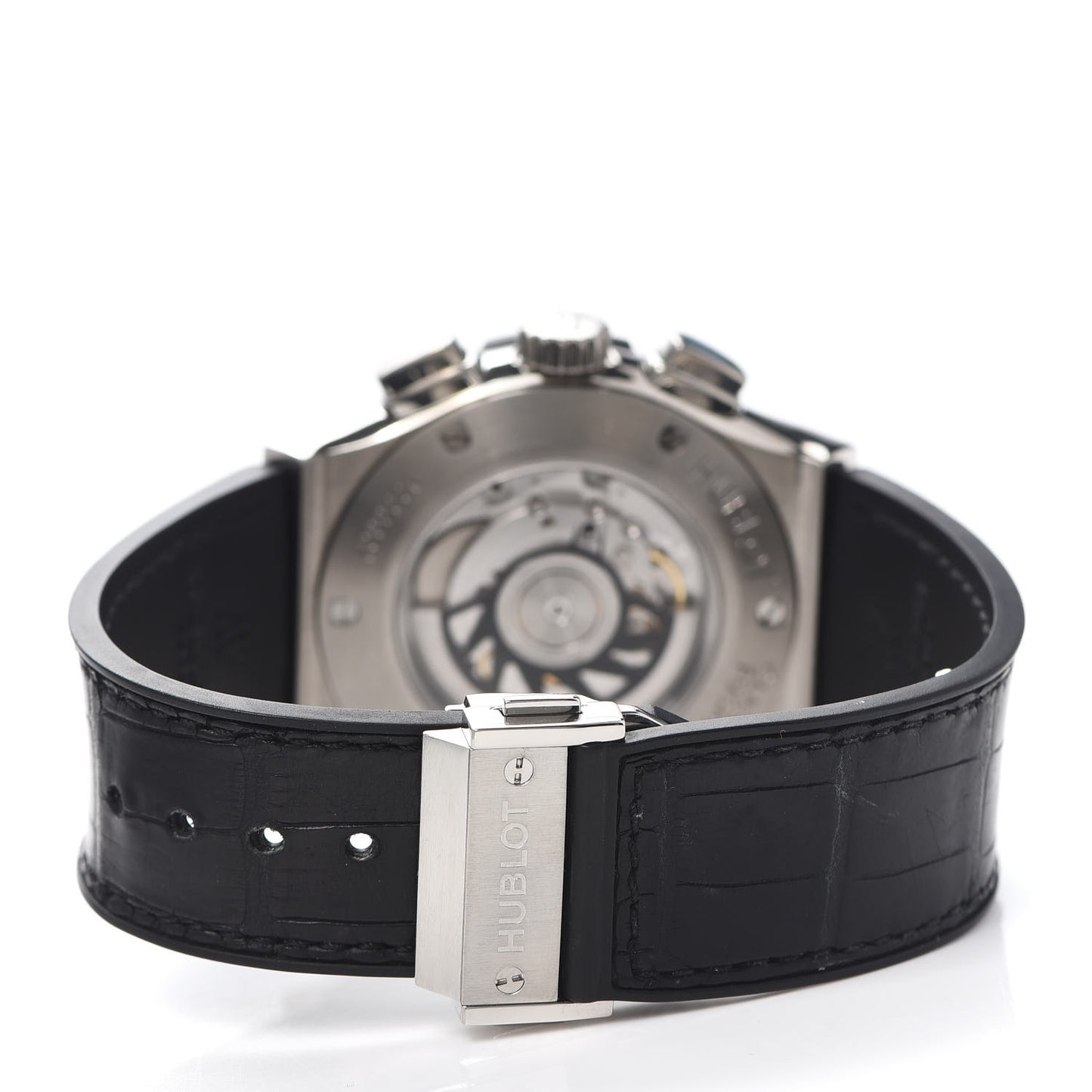 Stainless Steel Alligator Classic Fusion 45mm Automatic Watch Black 521.NX.1170.LR