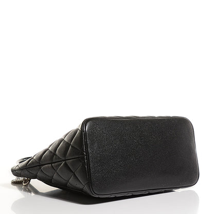 Chanel Caviar Quilted Medallion Tote Black 4 of 7