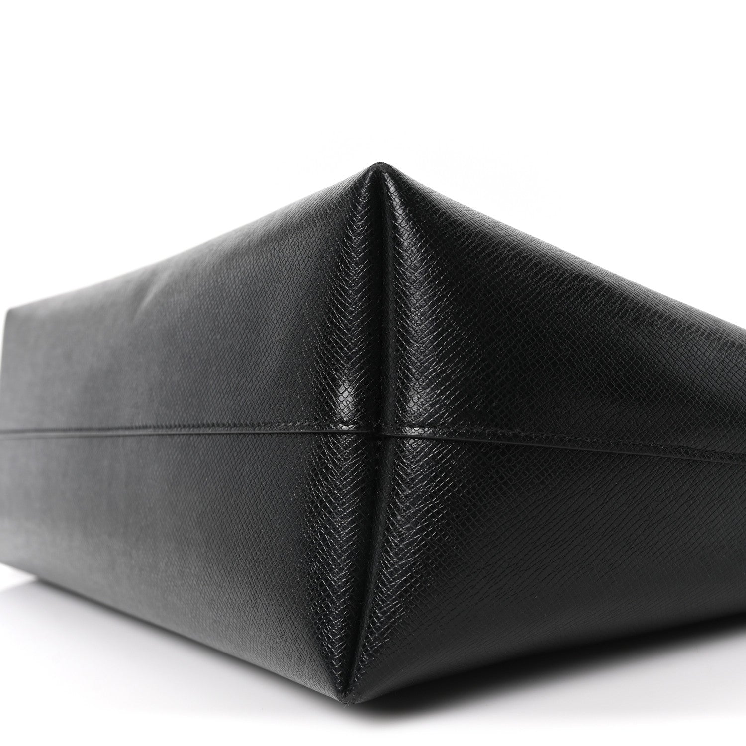 Saint Laurent Calfskin Large Shopping Tote Black 11 of 11