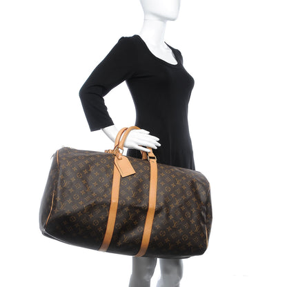 Louis Vuitton Monogram Keepall 55 2 of 8