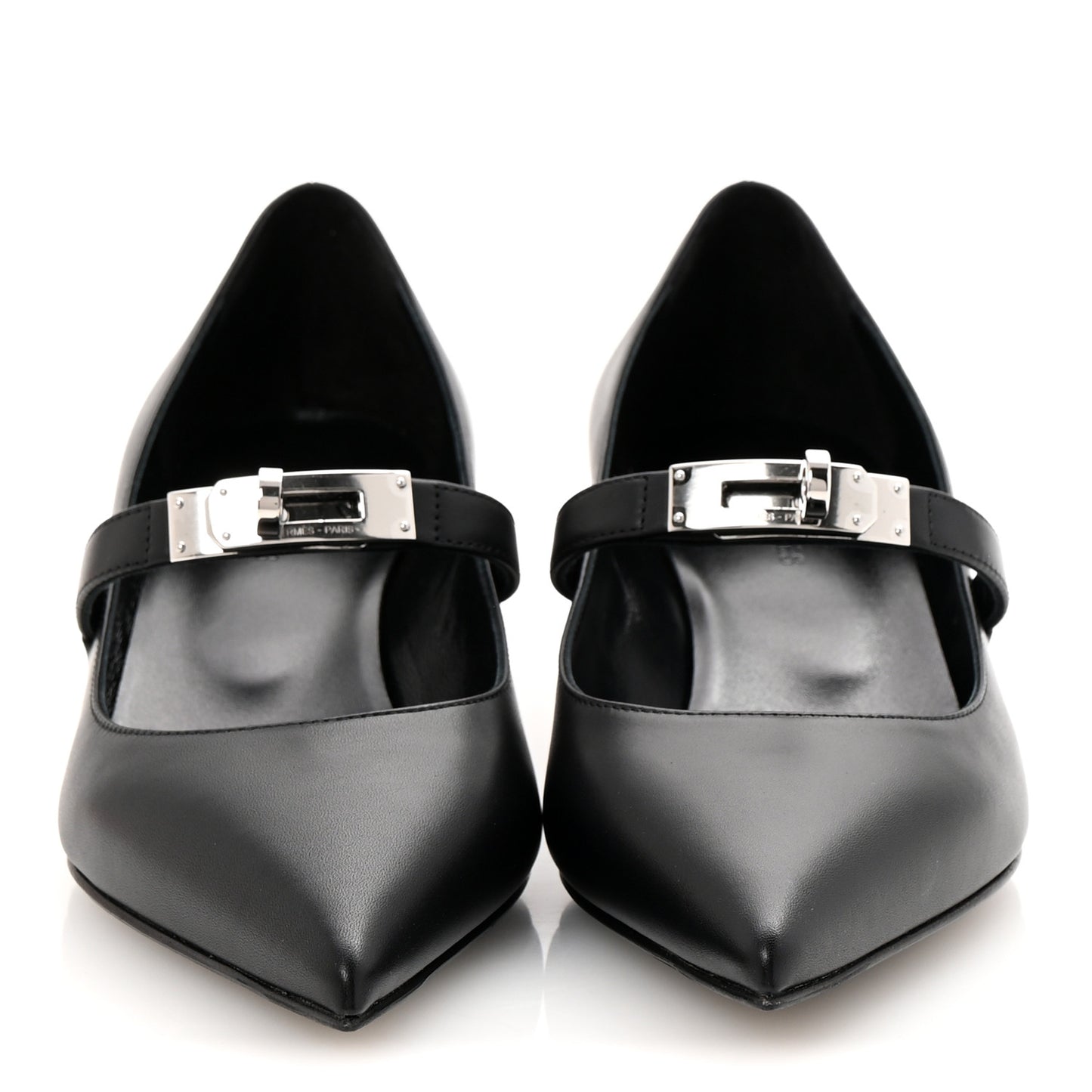Calfskin Kiara 40 Pumps 36.5 Black