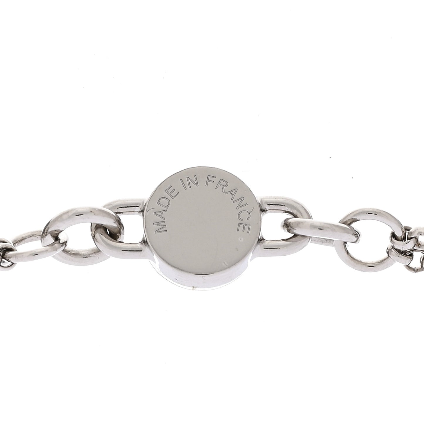 Swift Palladium Charniere Pendant Necklace Black