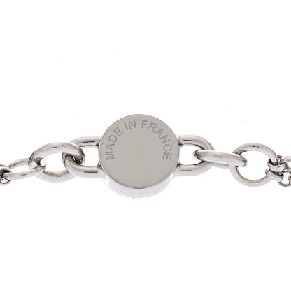 Hermes Swift Palladium Charniere Pendant Necklace Black 4 of 4