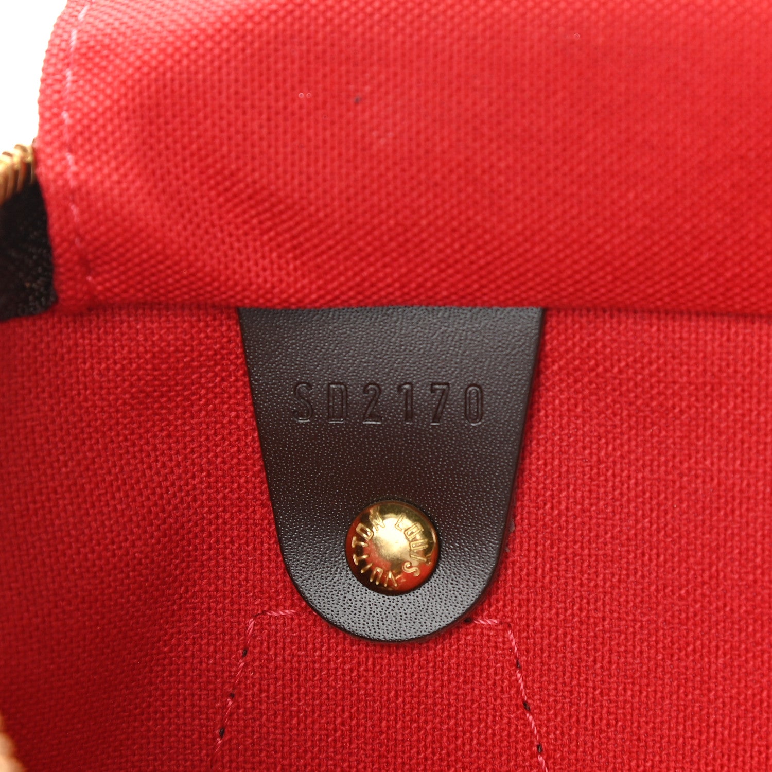 Louis Vuitton Damier Ebene Speedy 30 7 of 9