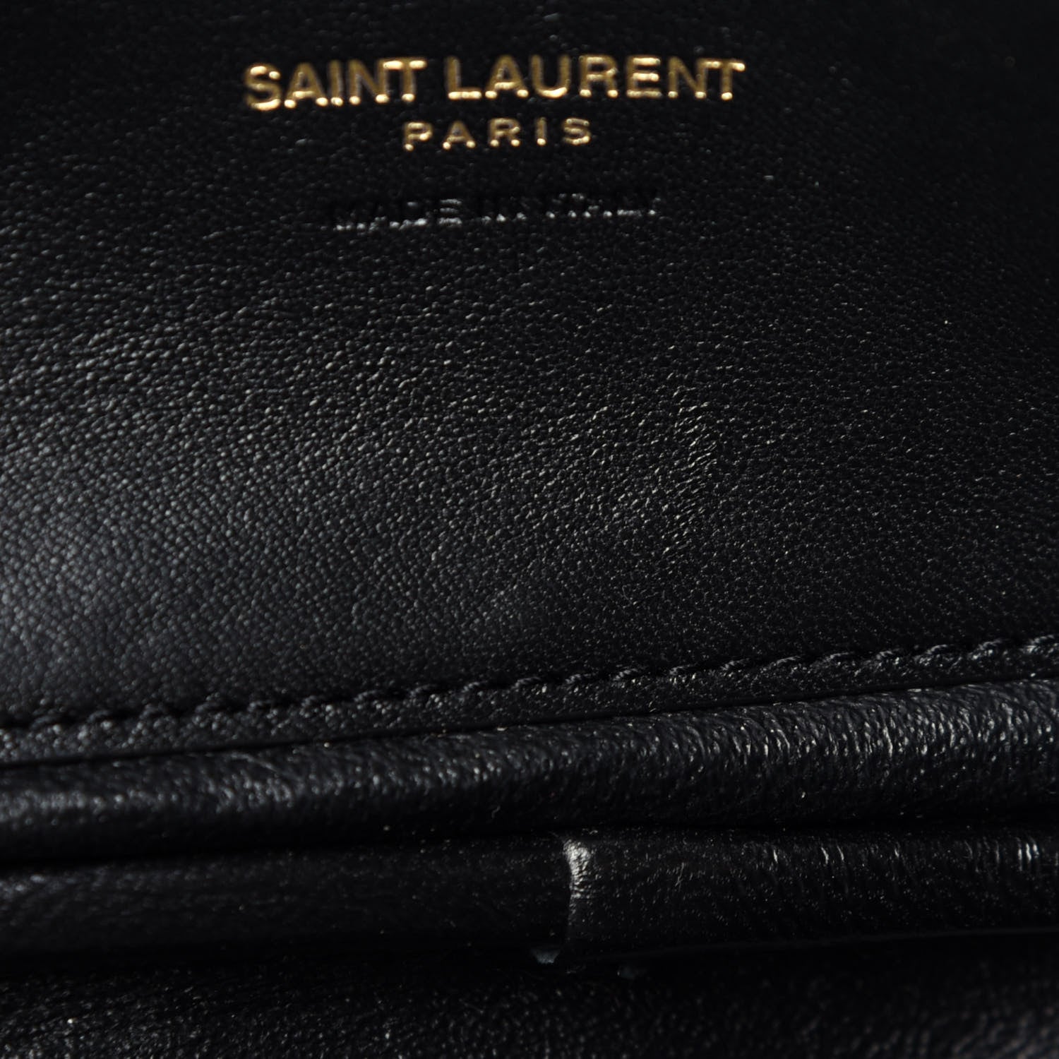 Saint Laurent Grain De Poudre Matelasse Monogram Mini Lou Camera Bag Black 6 of 11