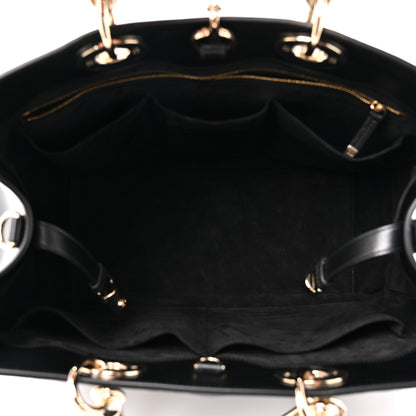 Christian Dior Lambskin Cannage Large The Lady 95.22 Black 5 of 11