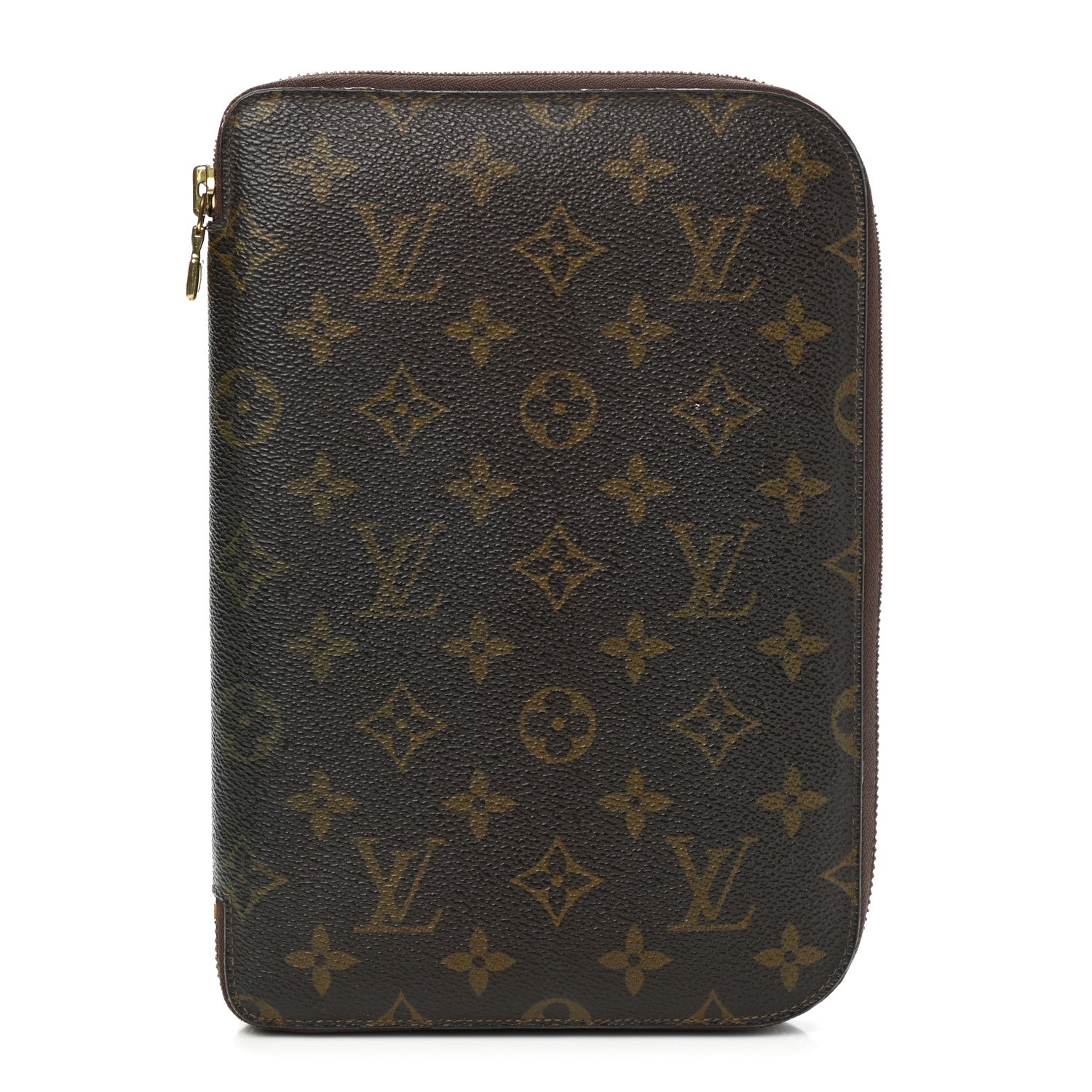 Louis Vuitton Monogram Zipped Passport Agenda Wallet 1 of 7