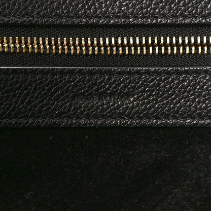 Celine Soft Grained Calfskin Small Belt Cabas Phantom Black 6 of 9