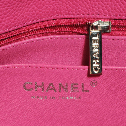 Chanel Iridescent Caviar Quilted Mini Square Flap Pink 7 of 8