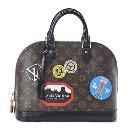 Louis Vuitton Monogram World Tour Alma PM 1 of 8