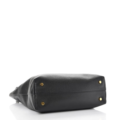 Tom Ford Grained Calfskin Large Carine Tote Black 4 of 6