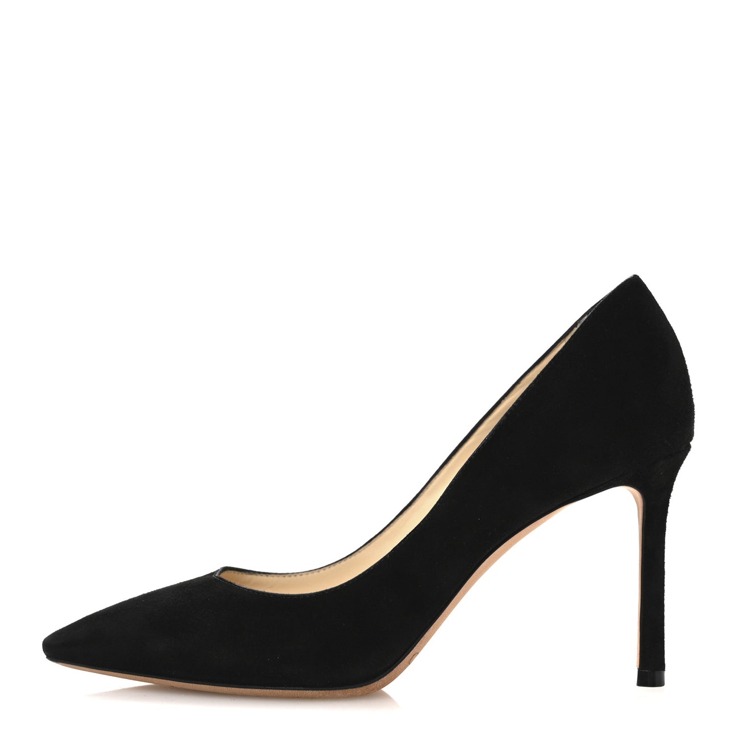 Suede Romy 85 Pumps 35.5 Black