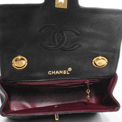 Chanel Lambskin Small Kelly Flap Bag Black 9 of 9