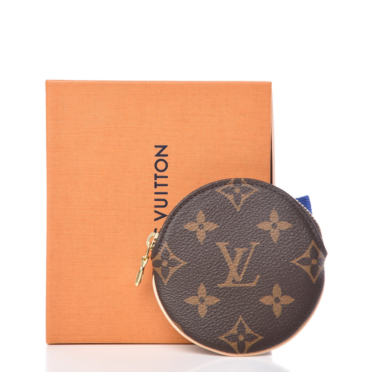 Monogram Round Coin Purse
