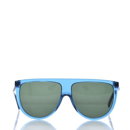 Celine Acetate Thin Shadow Sunglasses CL41435/S Blue 2 of 8