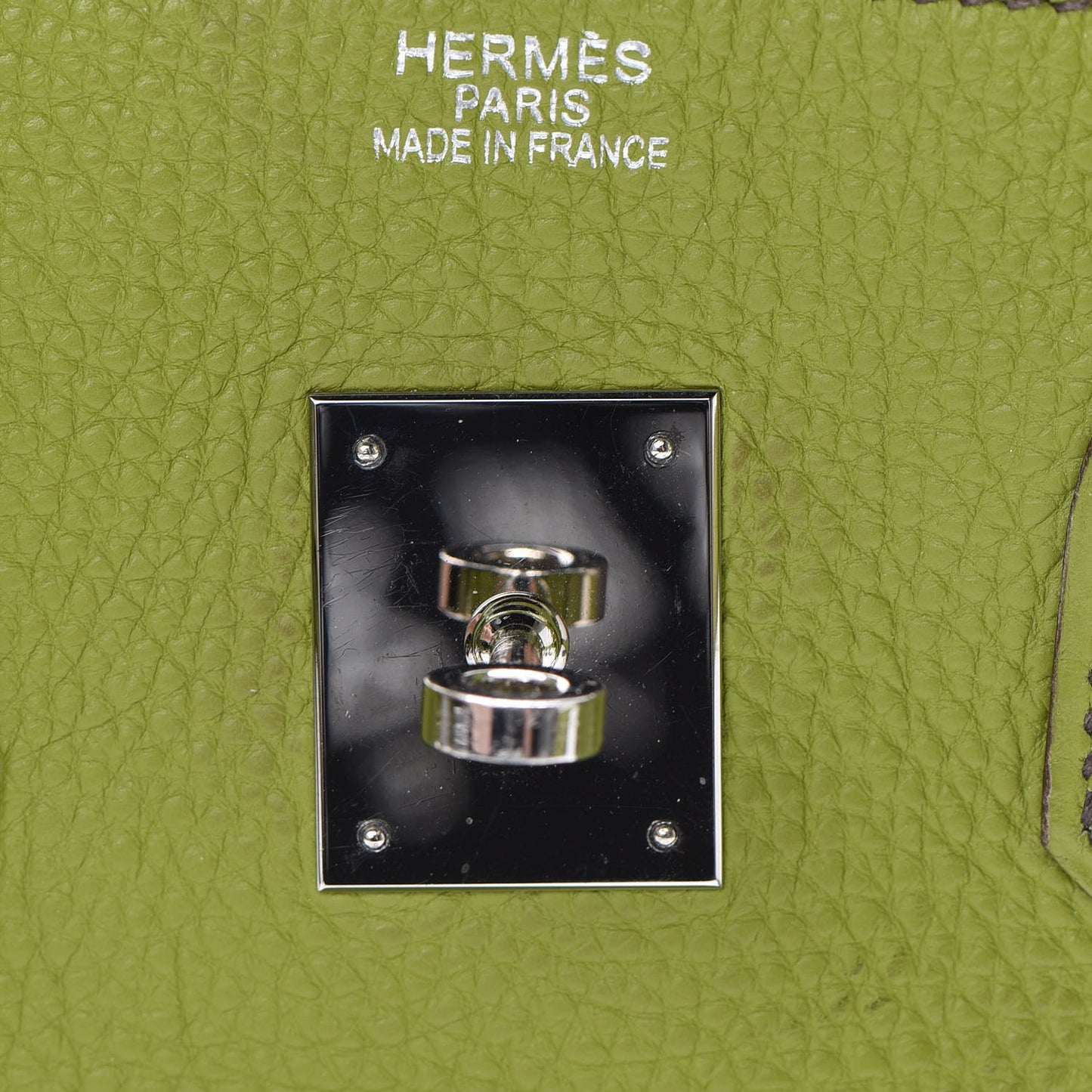 Togo Birkin 35 Vert Anis