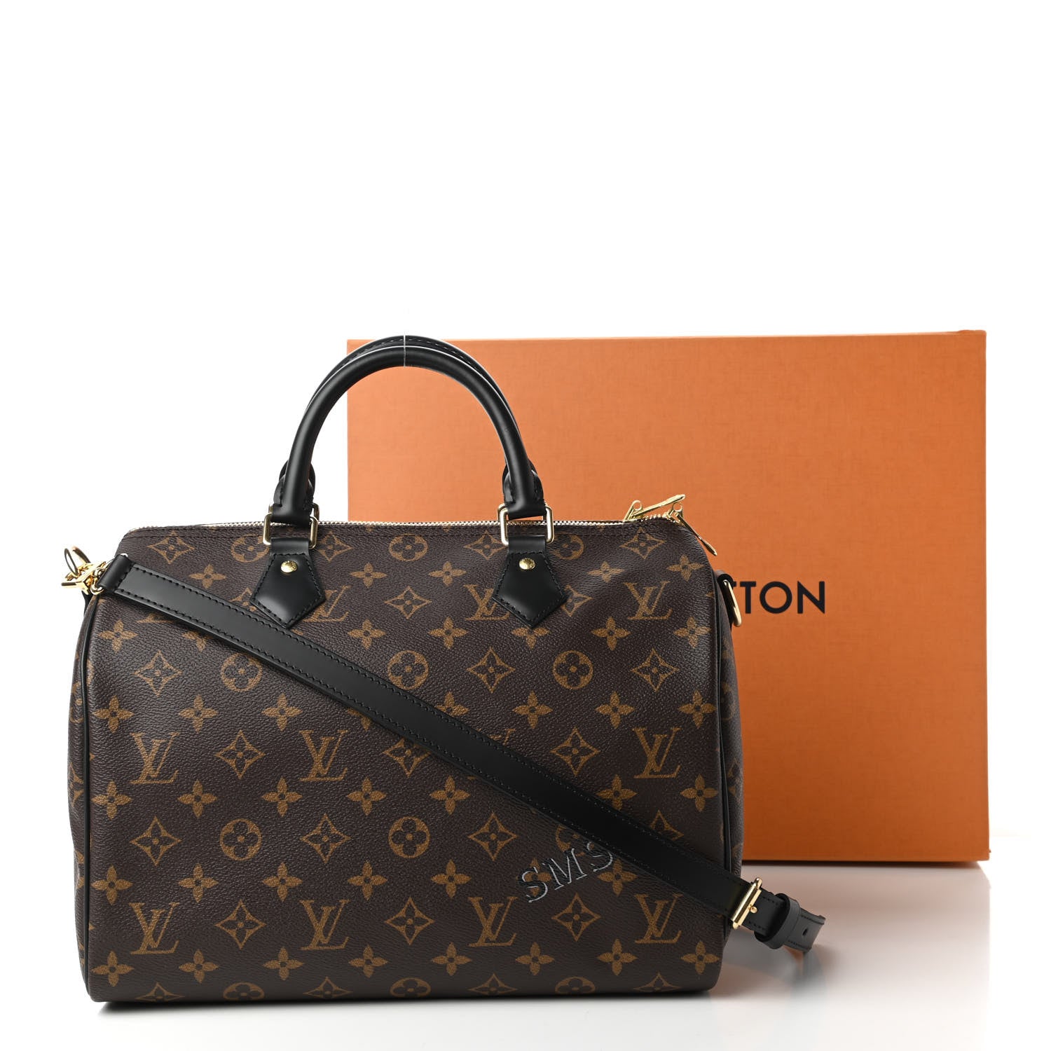 Louis Vuitton Monogram My World Tour Speedy Bandouliere 30 Black 11 of 11