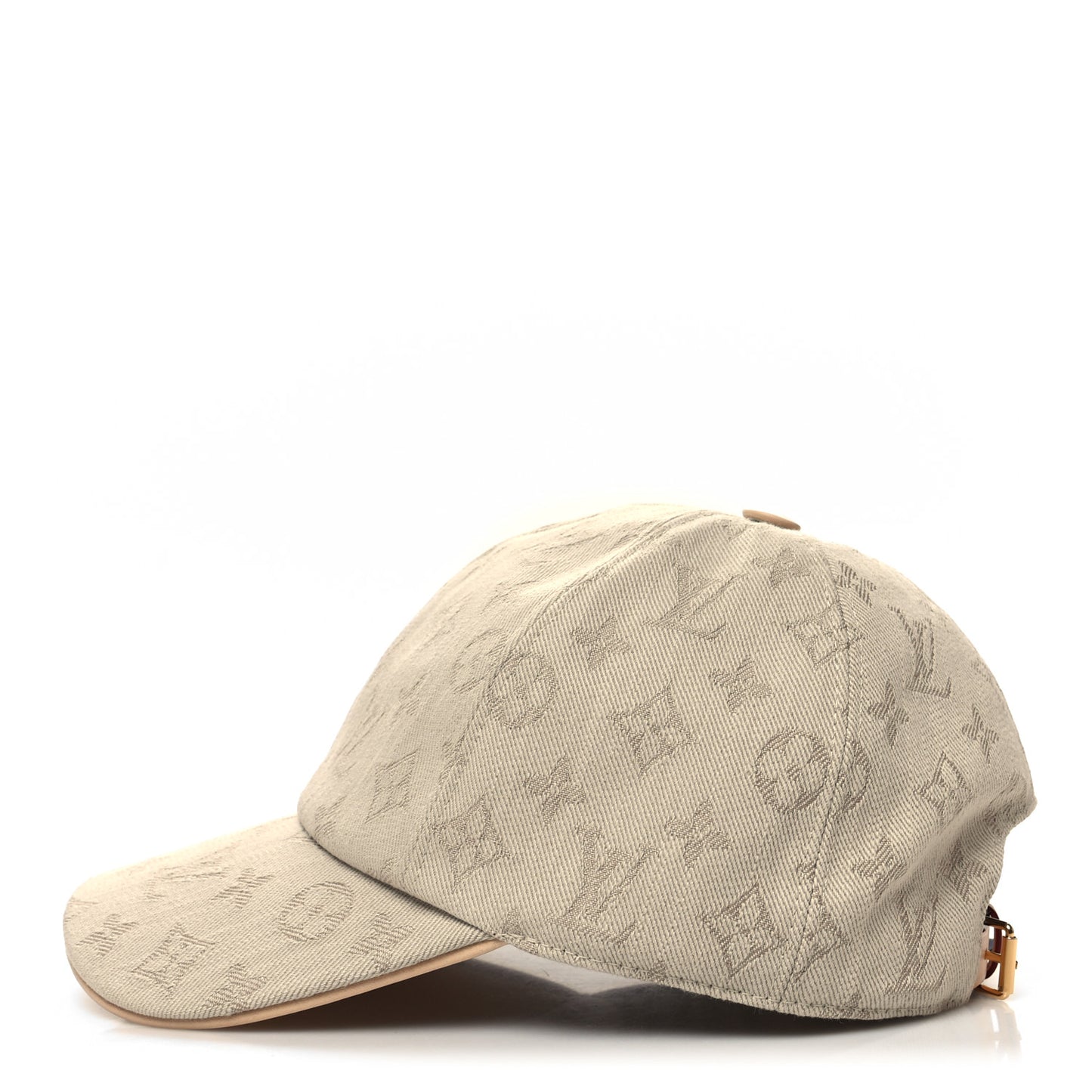 Cotton Monogram Jacquard Be My Cap M Beige