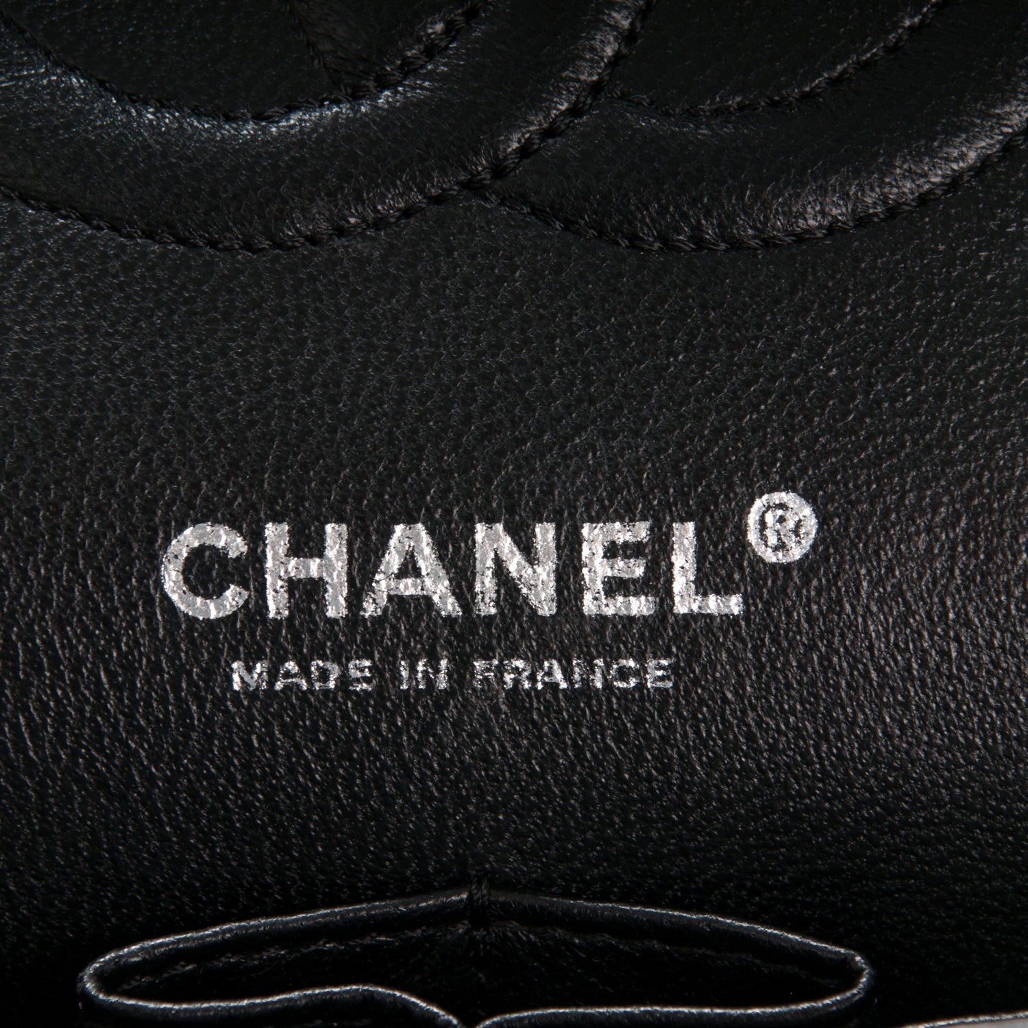 Chanel Tweed Medium Double Flap Black White 7 of 8