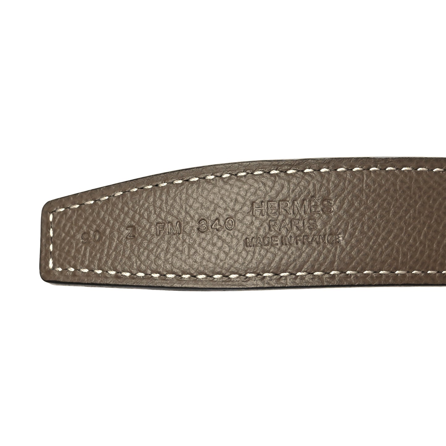Swift Epsom 24mm Belt Strap 90 36 Black Etoupe