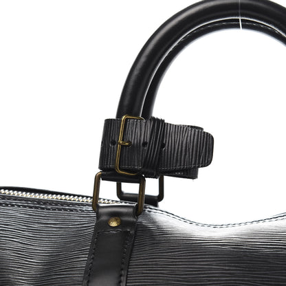 Louis Vuitton Epi Keepall 50 Black 11 of 12