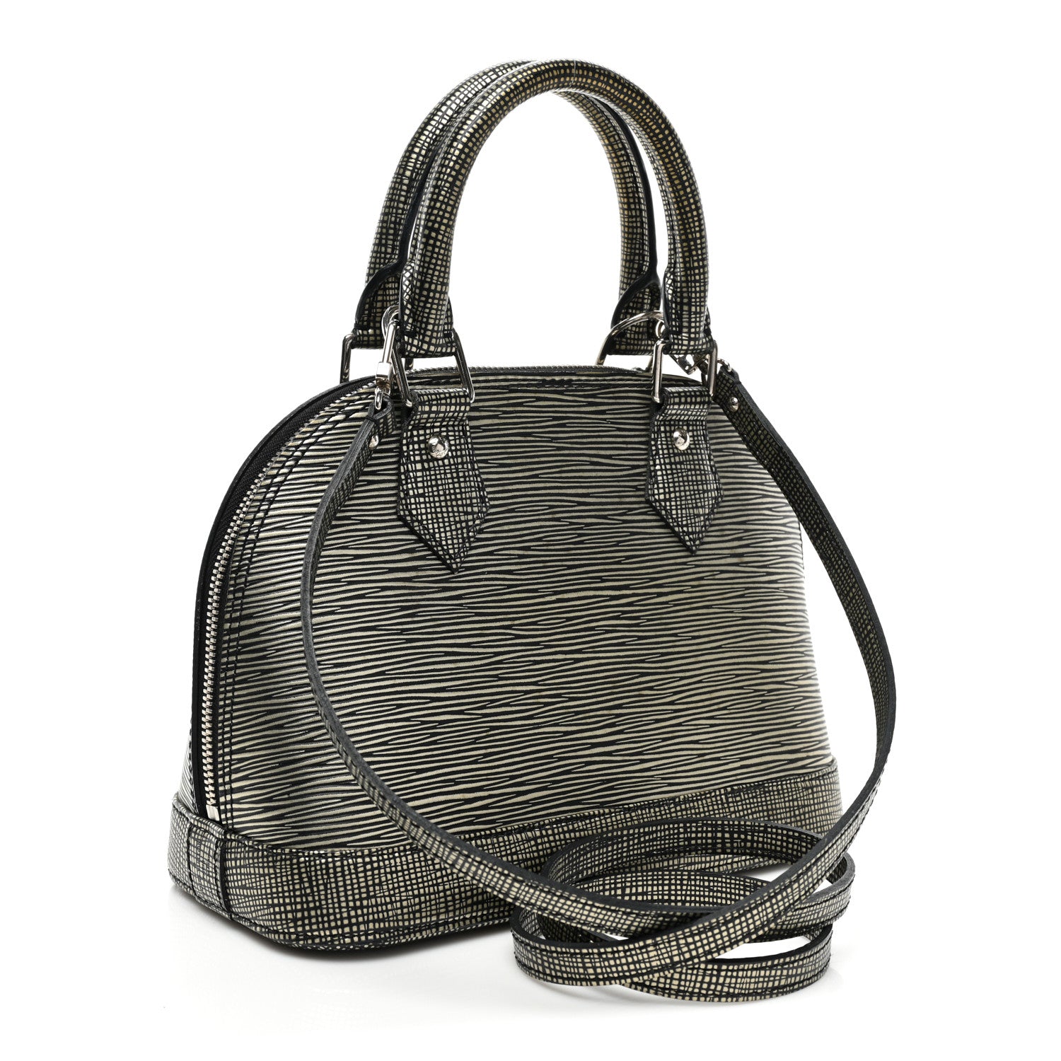 Louis Vuitton Epi Alma BB Platine 3 of 9