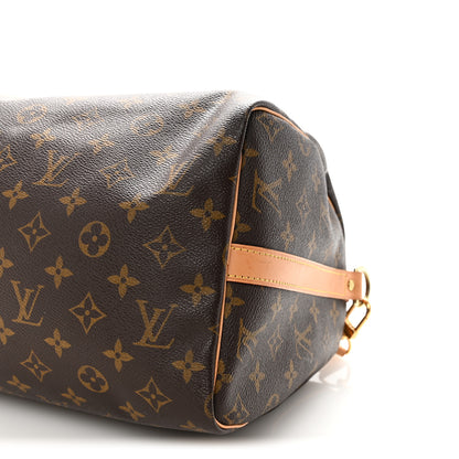 Louis Vuitton Monogram Speedy Bandouliere 30 10 of 10