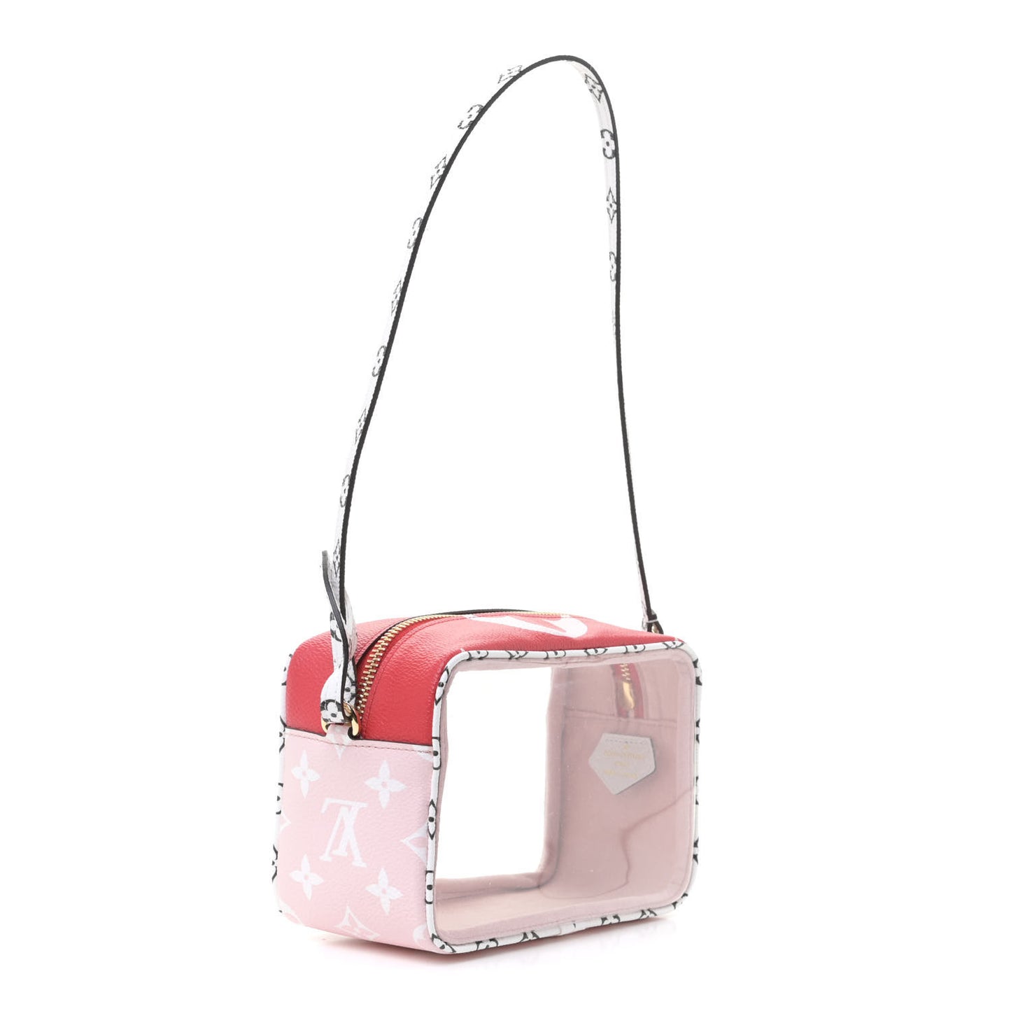 Monogram Giant Beach Pouch Rouge