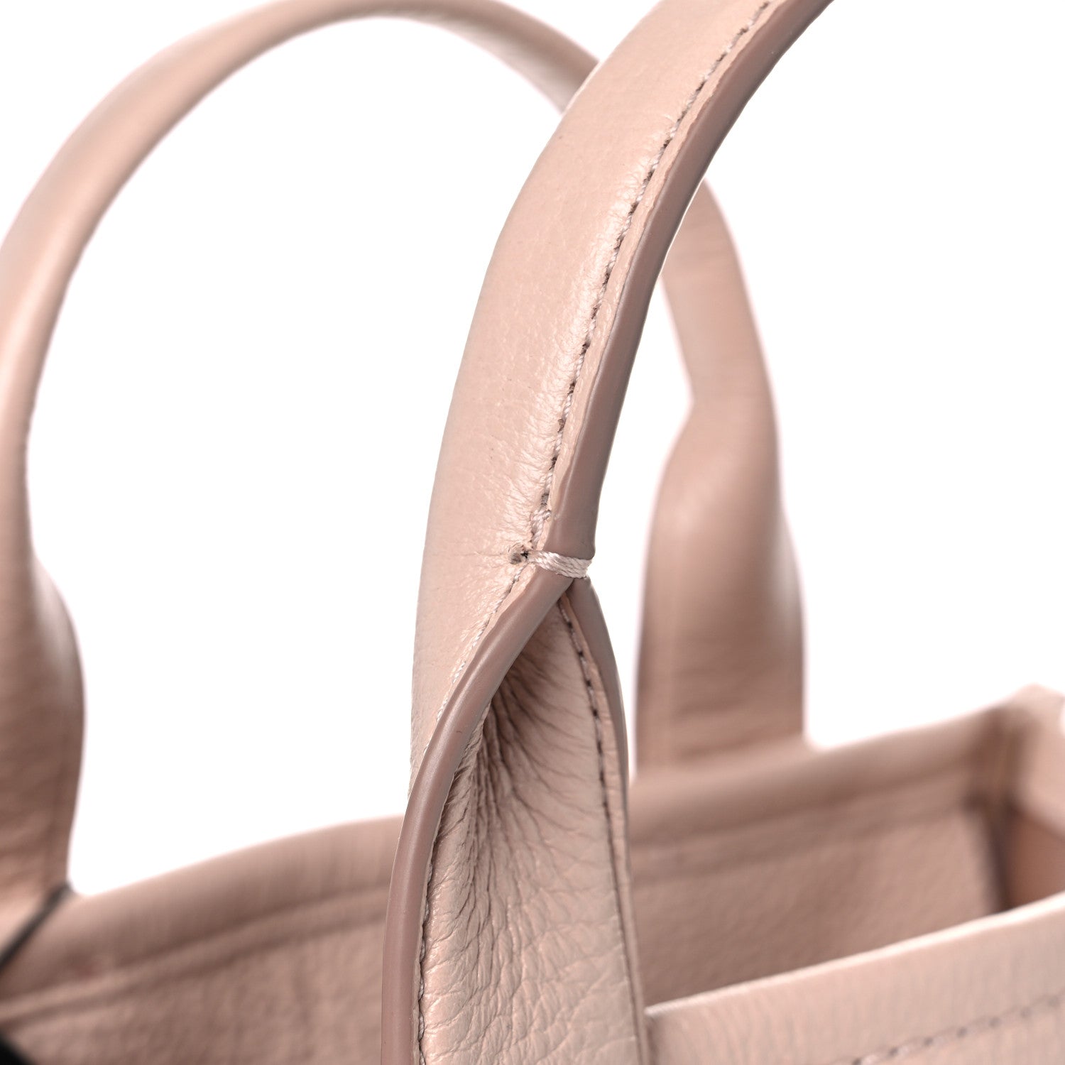 Marc Jacobs Grained Calfskin Small The Tote Bag Rose Dust 18 of 18