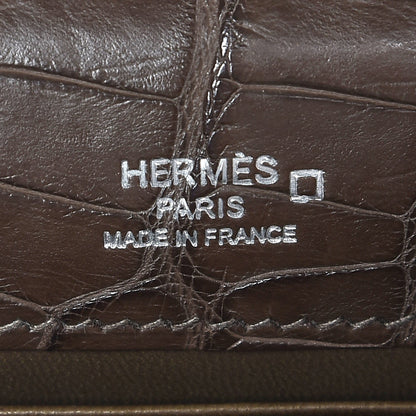 Hermes Matte Alligator Kelly Pochette Ebene 12 of 25