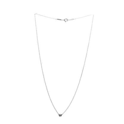 Tiffany Platinum Diamond .14ct Elsa Peretti Diamonds by the Yard Pendant Necklace 3 of 7
