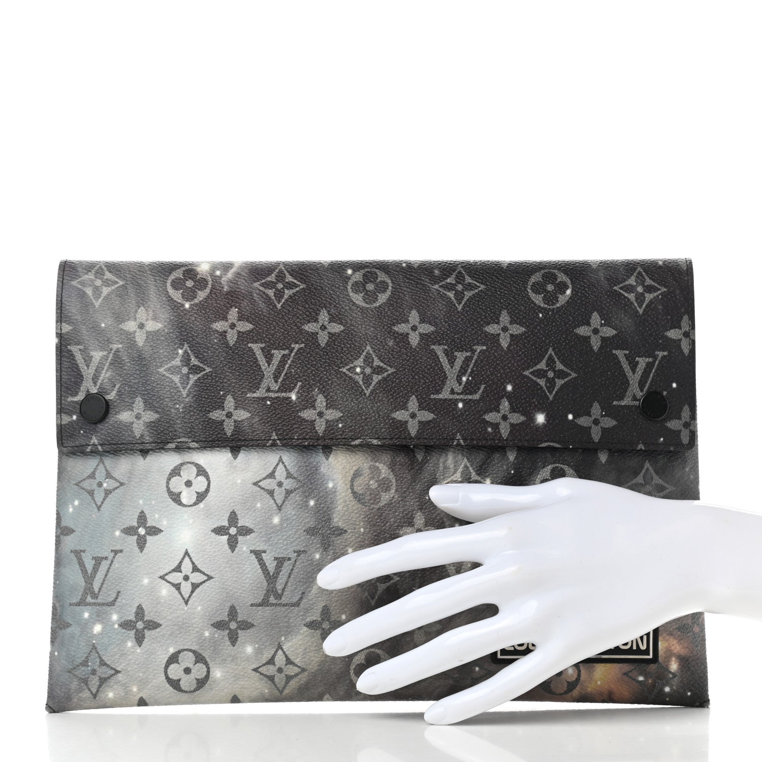 Louis Vuitton Monogram Galaxy Pochette Alpha Triple 2 of 11