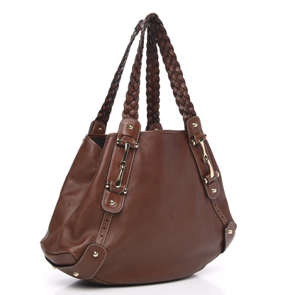 Gucci Calfskin Pelham Shoulder Bag Brown 3 of 15