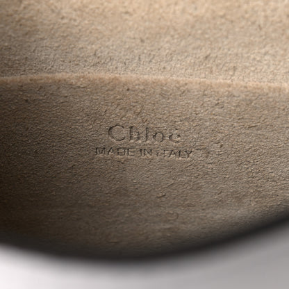 Chloe Calfskin Suede Small Nile Bracelet Bag Airy Grey 6 of 20