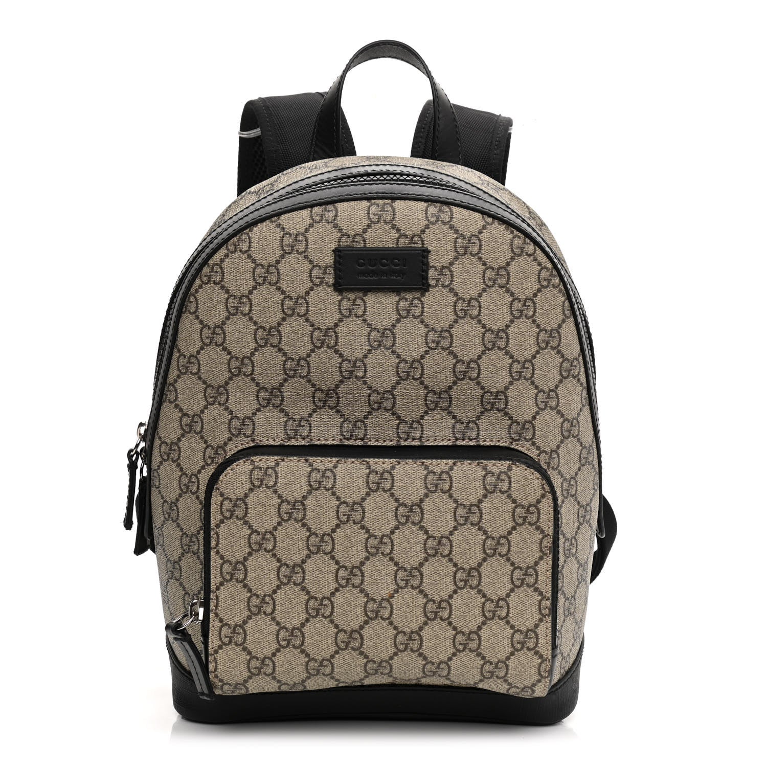 Gucci GG Supreme Monogram Small Eden Day Backpack Black 1 of 12