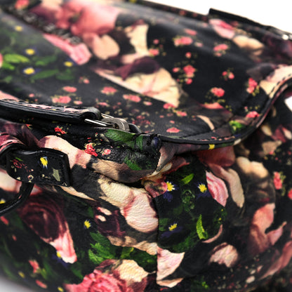 Givenchy Lambskin Roses Camouflage Print Mini Pandora Black 12 of 14