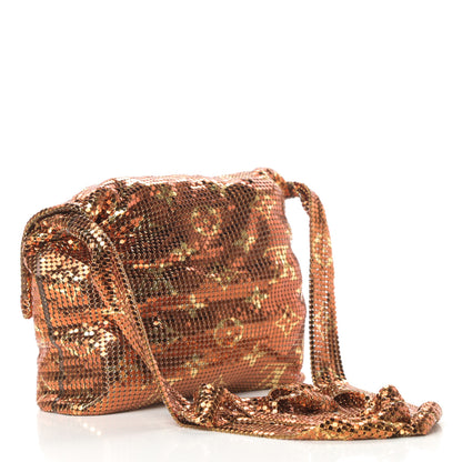 Louis Vuitton Monogram Mesh Metal Frances Gold 3 of 11