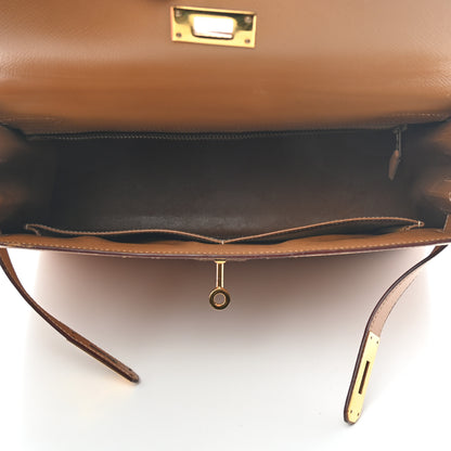 Hermes Courchevel Kelly Sellier 32 Gold 4 of 13