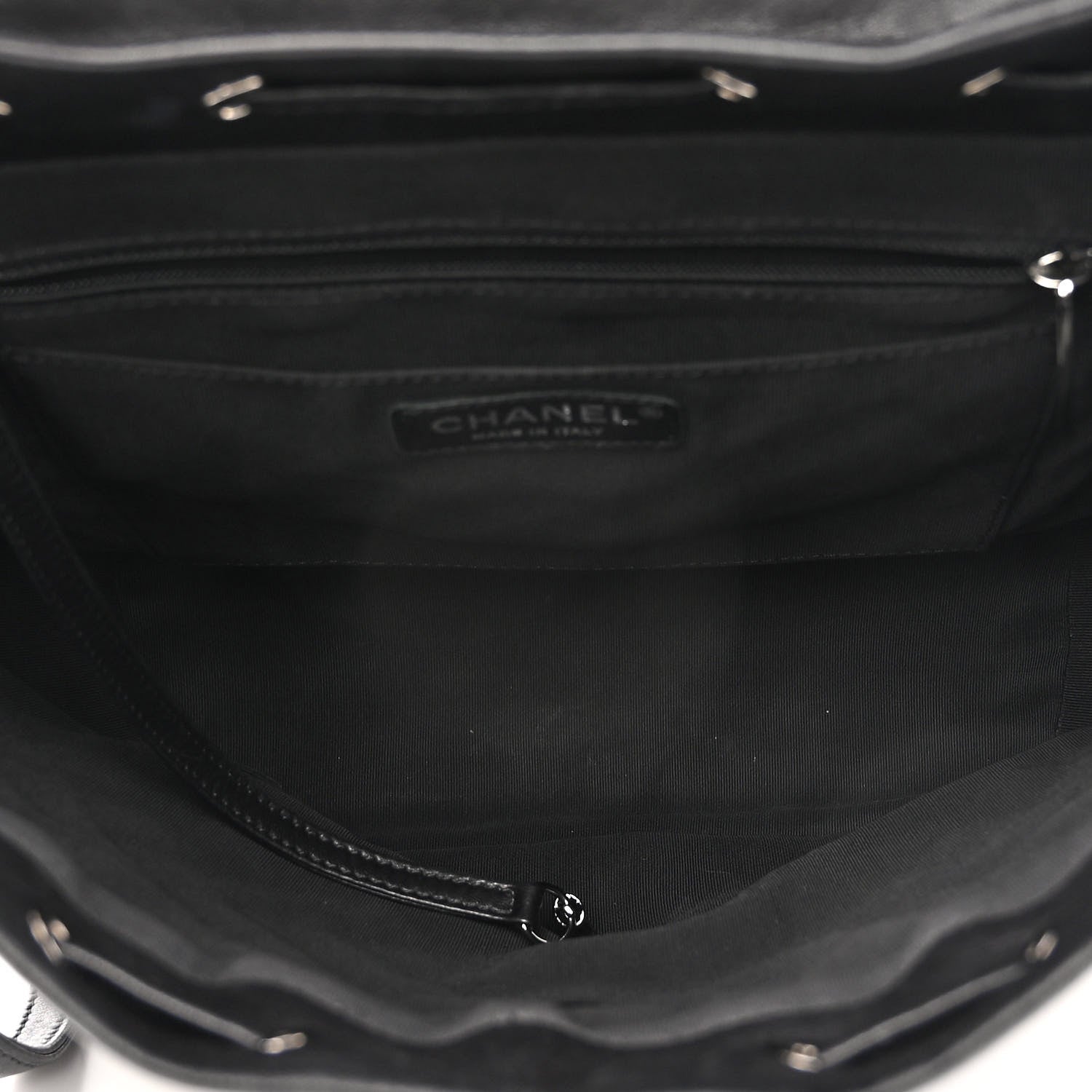 Chanel Lambskin Quilted Large Urban Spirit Backpack Black 12 of 12