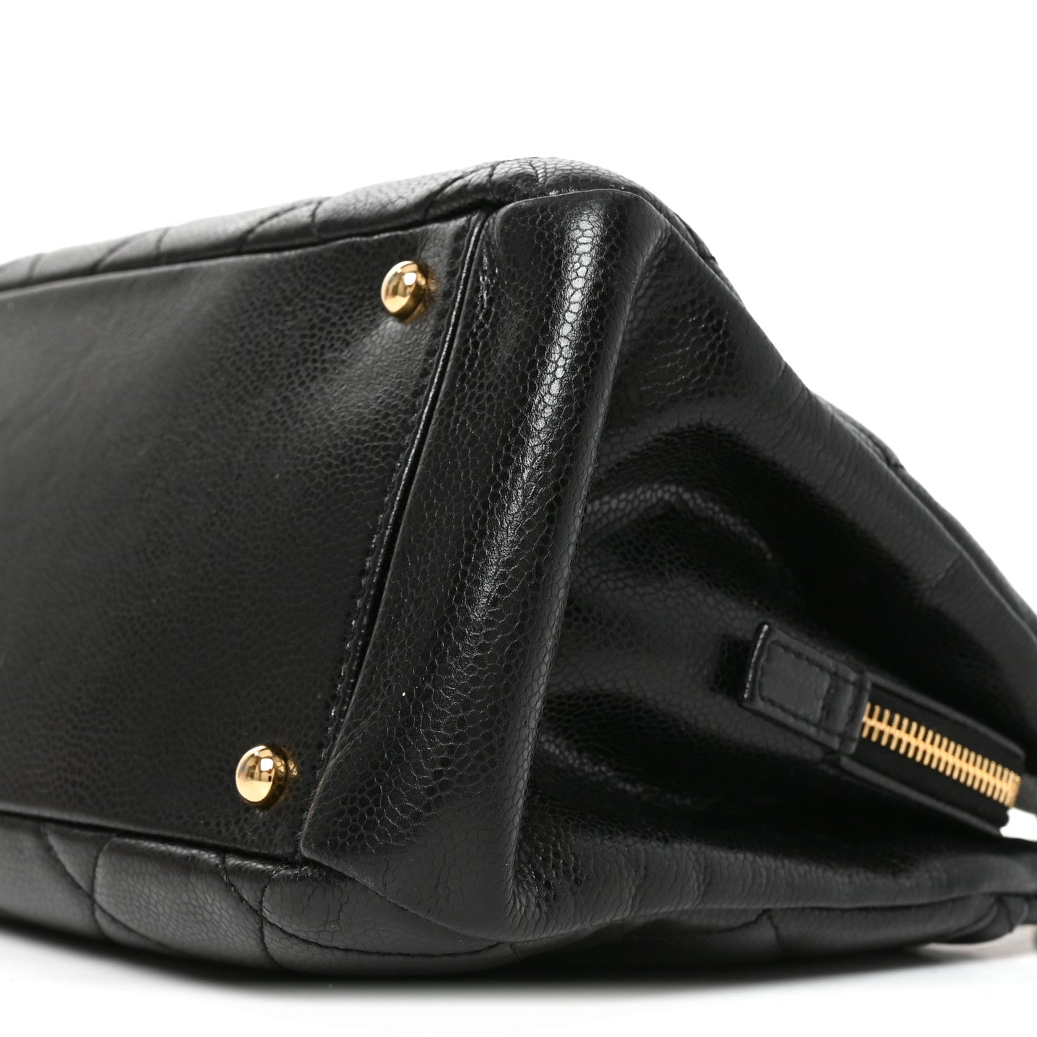 Chanel Caviar Quilted Timeless CC Soft Tote Black 9 of 10