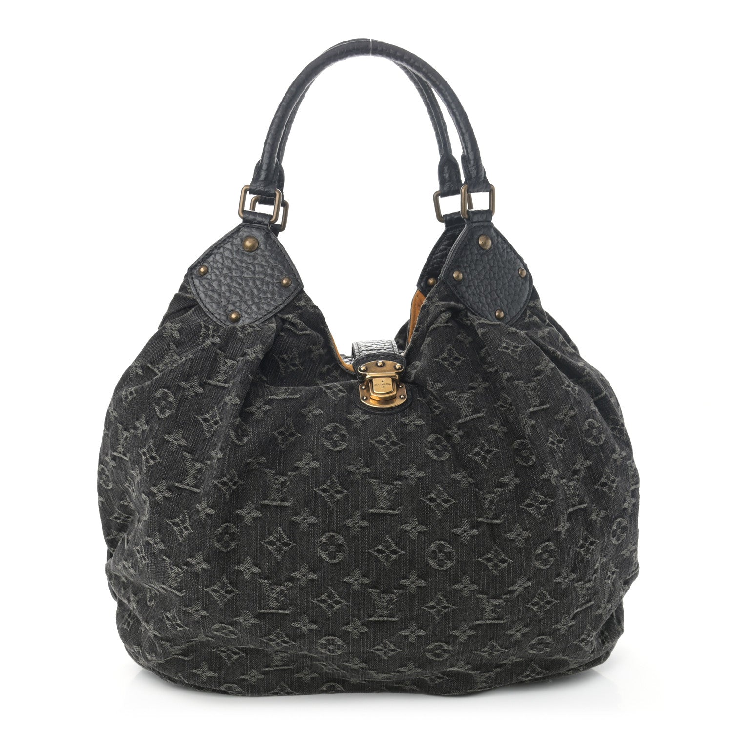 Louis Vuitton Denim Mahina XL Black 1 of 11