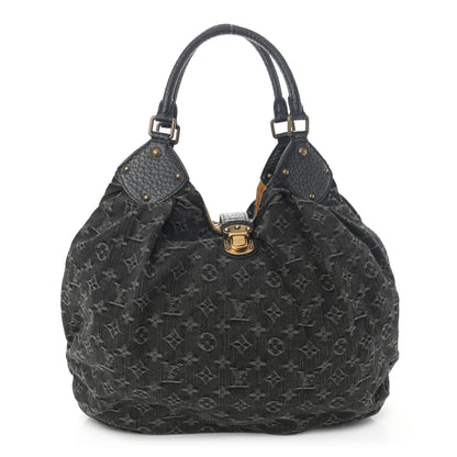 Louis Vuitton Denim Mahina XL Black 1 of 11